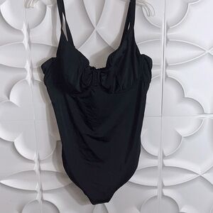 NWT ANDIE SWIM the Bermuda one piece black swimsuit